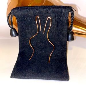 2.5” wire threader earrings